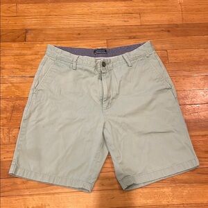 Nautica Green Flat Front Shorts for Casual Comfort